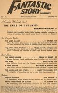 Fantastic Story Quarterly (1950 Best Books) Vol. 1 #2