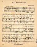 Sillysonnets (1917 Leo Feist, Inc.) Sheet Music 1