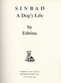 Sinbad A Dog's Life HC (1930 Coward-McCann, Inc.) 1-1ST