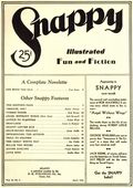 Snappy (1929-1938 Lowell-Merwil-D.M. Publishing^) Magazine Vol. 15 #4