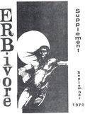 ERBivore (1967-1973 Philip Currie) Fanzine 4 SUP