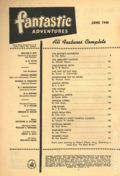 Fantastic Adventures (1939-1953 Ziff-Davis Publishing^) Pulp / Magazine Vol. 10 #6