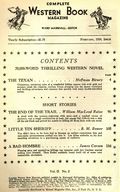 Complete Western Book Magazine (1933-1957 Newsstand) Pulp Vol. 2 #2