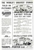 Classics Illustrated (1951 Thorpe & Porter) UK 22[NOHRN]