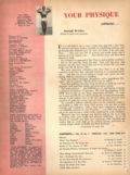 Your Physique (1946) The Magazine of Constructive Living Vol. 10 #5