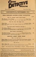 Dime Detective Magazine (1931-1953 Popular Publications) Pulp Vol. 1 #1