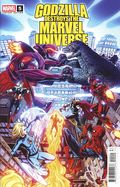 Godzilla Destroys the Marvel Universe (2025 Marvel) 5E