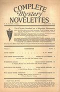 Complete Mystery Novelettes (1931-1933 Clayton Magazines) Pulp Vol. 1 #1
