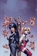Harley Quinn x Elvira (2025 Dynamite) 2Q