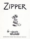 Zipper by Gaar Williams (circa 1945) Portfolio SET-01