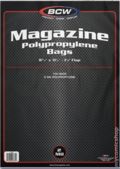 Comic Bags: Magazine Resealable 100pk Polypropylene (BCW) 