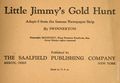 Little Jimmy's Gold Hunt (1935 Saalfield BLB) 1317