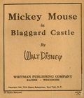 Mickey Mouse in Blaggard Castle (1934 Whitman BLB) 726