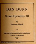 Dan Dunn Crime Never Pays (1934 Whitman BLB) 1116