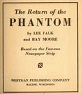 Return of the Phantom (1942 Whitman BLB) 1489