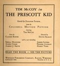 Tim McCoy in the Prescott Kid (1935 Whitman BLB) 1152