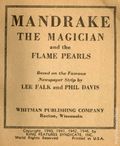 Mandrake the Magician and the Flame Pearls (1946 Whitman BLB) 1418