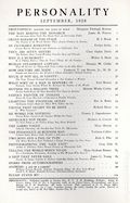Personality (1927-1928 F. N. Doubleday) Vol. 2 #5