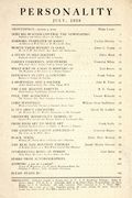 Personality (1927-1928 F. N. Doubleday) Vol. 2 #3