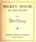 Mickey Mouse on Sky Island (1941 Whitman BLB) 1417