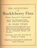 Adventures of Huckleberry Finn (1939 Whitman BLB) 1422