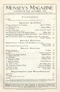 Munsey's Magazine (1889-1929 Frank A. Munsey) Pulp Vol. 40 #1