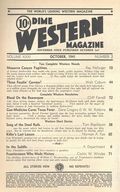 Dime Western Magazine (1932-1954 Popular Publications) Pulp Vol. 31 #2