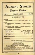 Amazing Stories (1926-Present Experimenter) Pulp Vol. 9 #11