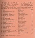 APA-L (1964 LASFS) Fanzine 1058