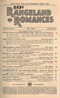 Rangeland Romances (1935-1955 Popular) Pulp Vol. 15 #4