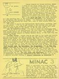 MINAC (1963) Fanzine 3
