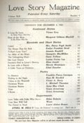 Love Story Magazine (1921-1947 Street & Smith) Pulp 1st Series Vol. 42 #4