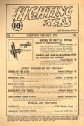 Fighting Aces (1940-1944 Fictioneers) Pulp Vol. 4 #3
