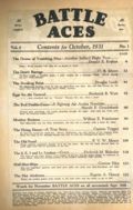 Battle Aces (1930-1932 Popular Publications) Pulp Vol. 4 #1