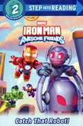Iron Man and His Awesome Friends Catch that Robot DC (2026 Random House) Step Into Reading Level 2 1-1ST