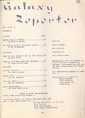 Galaxy Reporter (1963-1964 Dwain Kaiser) Fanzine 2