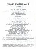 Challenger (1993-2022 Guy Lillian) Fanzine 8