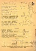 Yandro (1953 - 1986 Robert and Juanita Coulson) Fanzine 152