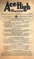 Ace-High Magazine (1937-1939 Popular Publications) Vol. 3 #2
