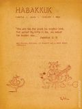 Habakkuk (1960-1994 Bill Donaho) Fanzine 1