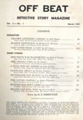Off Beat Detective Stories (1958-1963 Pontiac Publishing) Vol. 3 #1