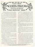 Modern Priscilla (1887-1930 Priscilla Company) Magazine May 1928