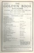 Golden Book Magazine (1925-1935 Review of Reviews) Vol. 1 #5