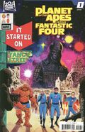 Planet of the Apes vs. Fantastic Four (2026 Marvel) 1C