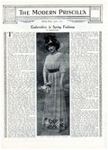 Modern Priscilla (1887-1930 Priscilla Company) Magazine Apr 1911