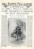 Boy's Magazine (1910-1920 Scott F. Redfield Company) Jul 1910