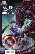 Alien vs. Captain America (2025 Marvel) 4B