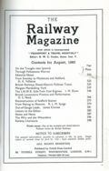 Railway Magazine (1950 Tothill Press Limited) Aug 1960