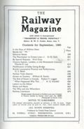 Railway Magazine (1950 Tothill Press Limited) Sep 1960