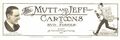 Mutt and Jeff HC (1910-16 Ball Publishing) 1A
